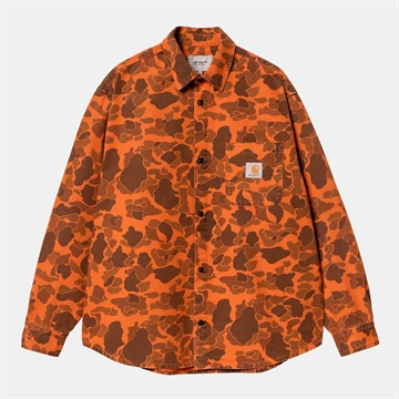 Carhartt WIP Shirt Duck L/S Duck Green / Tumeric